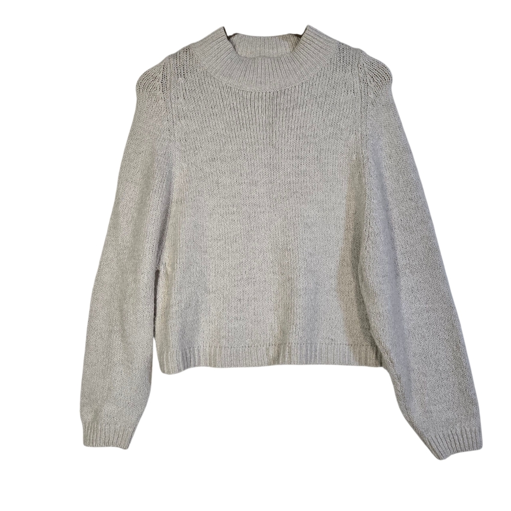 Old Navy Women's Size XS 35% Recycled material cropped, Mock Turtleneck sweater